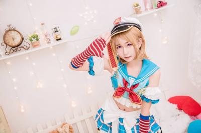 lovelive小泉花阳海军觉醒cosplay-萌图百科