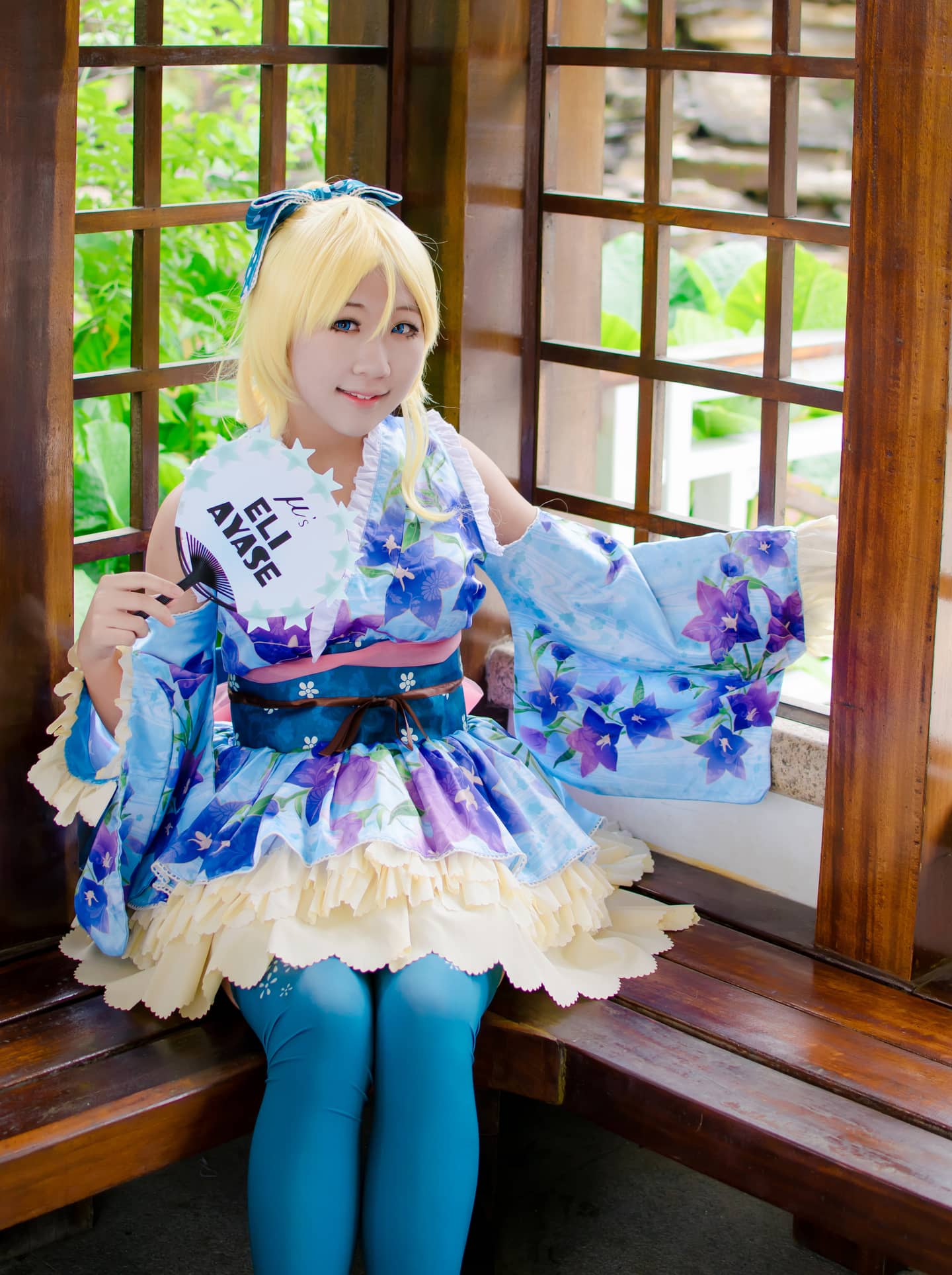Love Live！绚濑绘里浴衣觉醒Cosplay-萌图百科