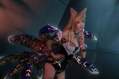 英雄联盟 KDA狐狸cosplay-萌图百科