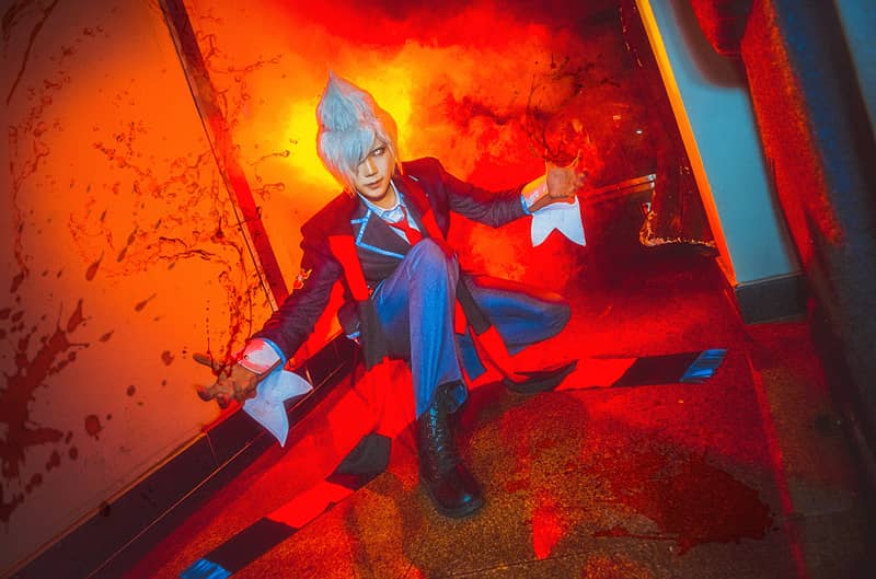 英雄联盟LOL猩红收割者学生会长cosplay-萌图百科