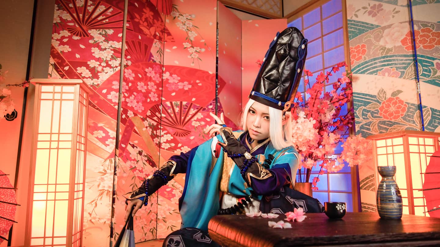 阴阳师手游安倍晴明cosplay-萌图百科