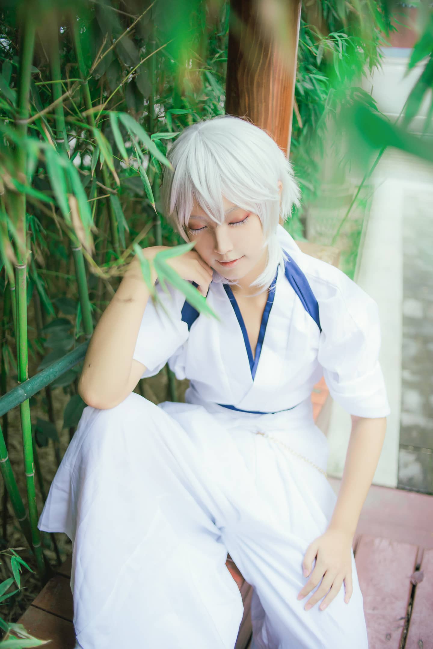 刀剑乱舞 鹤丸国永內番cosplay-萌图百科