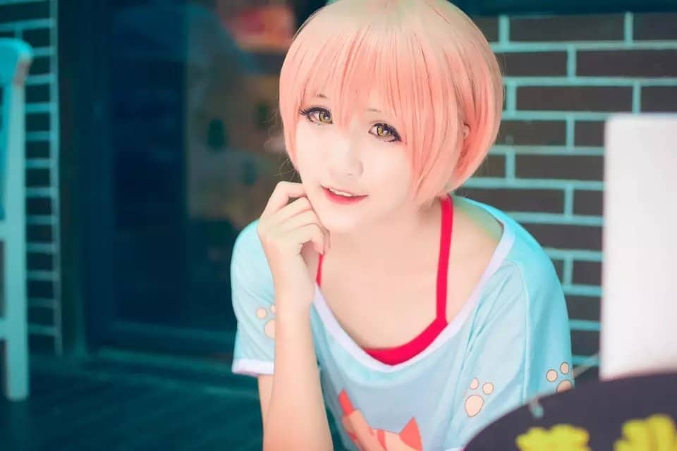 【Lovelive！】星空凛休闲居家cosplay——和凛喵一起玩么？-萌图百科