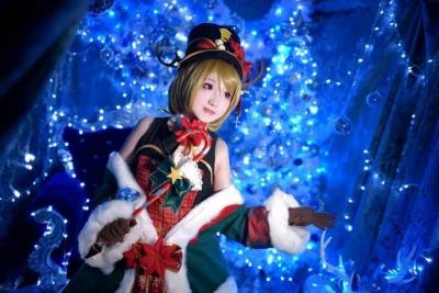 lovelive 圣诞花阳cosplay-萌图百科