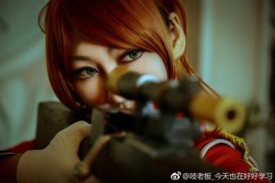 少女前线  李恩菲尔德cosplay-萌图百科