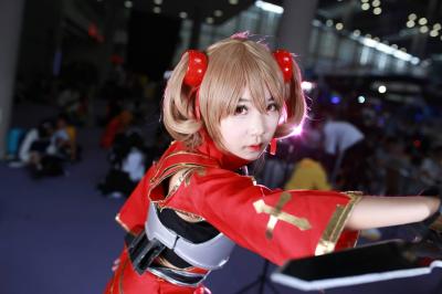 刀剑神域 西莉卡 cosplay-萌图百科