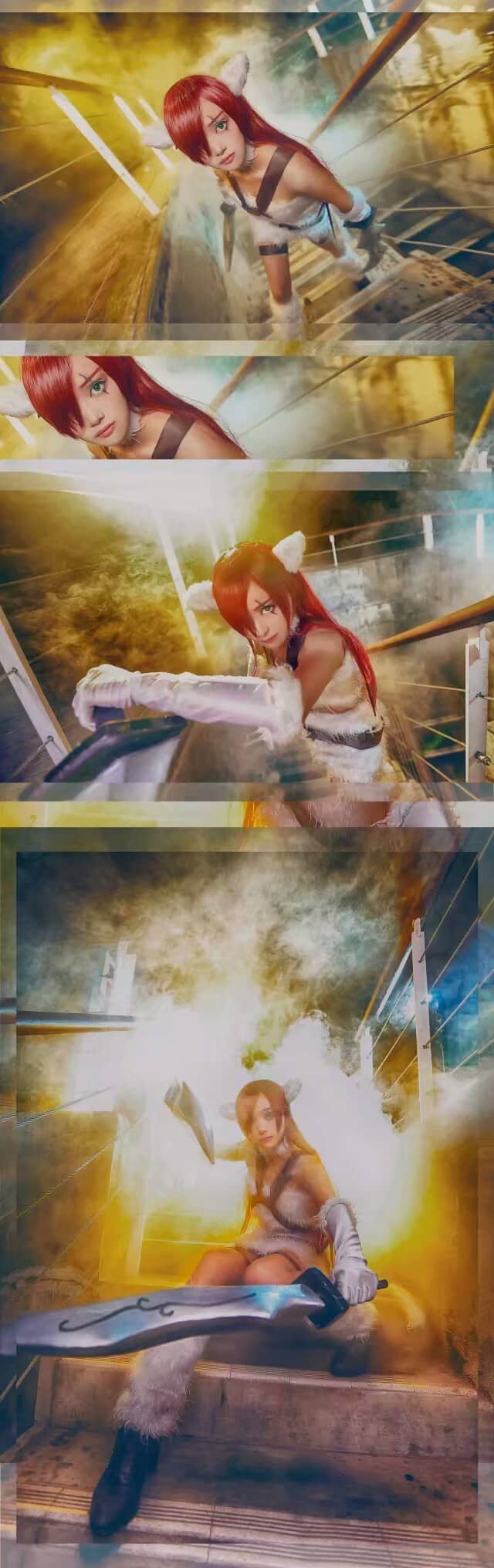 英雄联盟 卡特琳娜cosplay-萌图百科