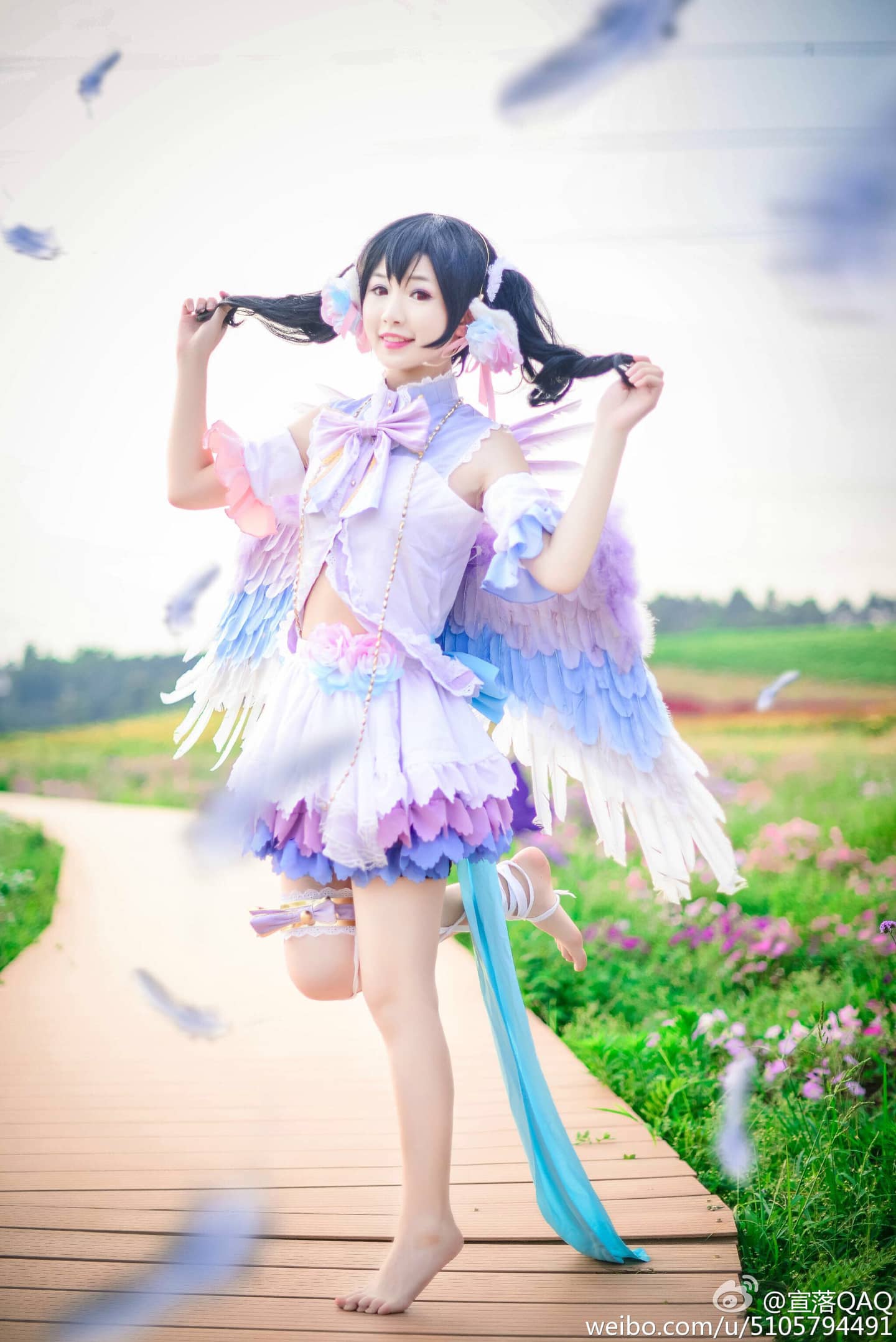 超可爱Love live矢泽妮可cosplay-萌图百科