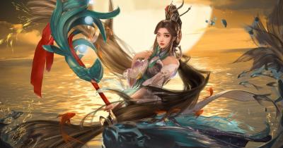 王者荣耀 大乔 白鹤梁神女 cosplay-萌图百科