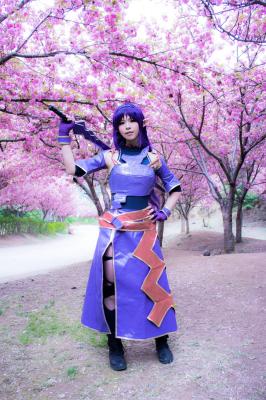 优纪cosplay，害怕的是失去大家-萌图百科