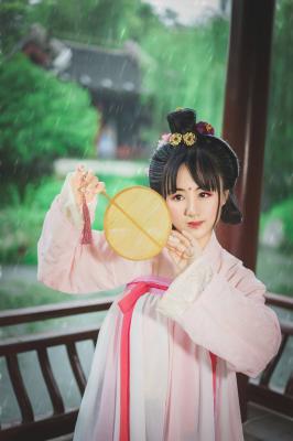 汉服 六月雅事 池亭赏鱼-萌图百科
