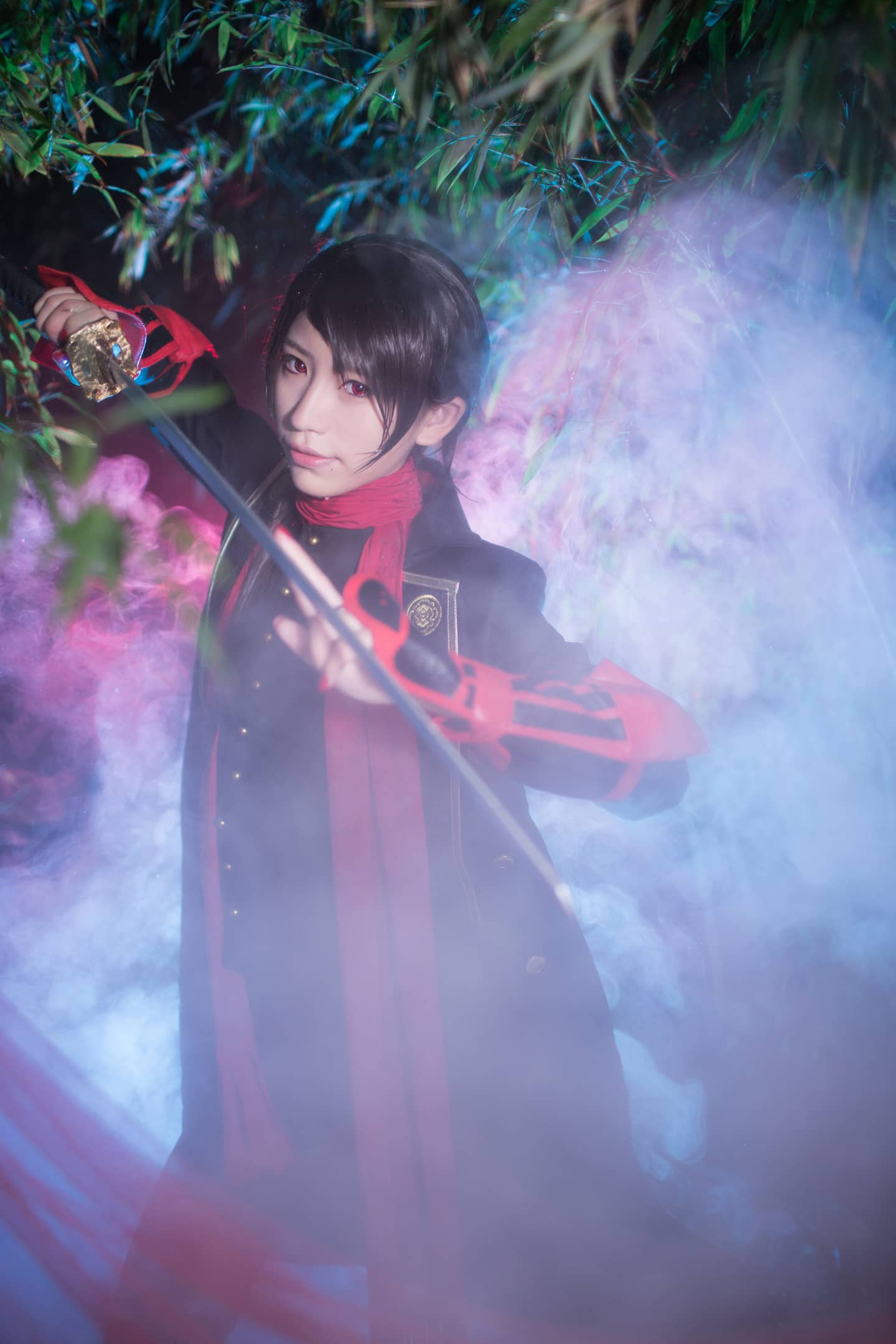 加州清光cosplay「我，很难驾驭哦——所、以、啊，要熟练使用我哦?」-萌图百科