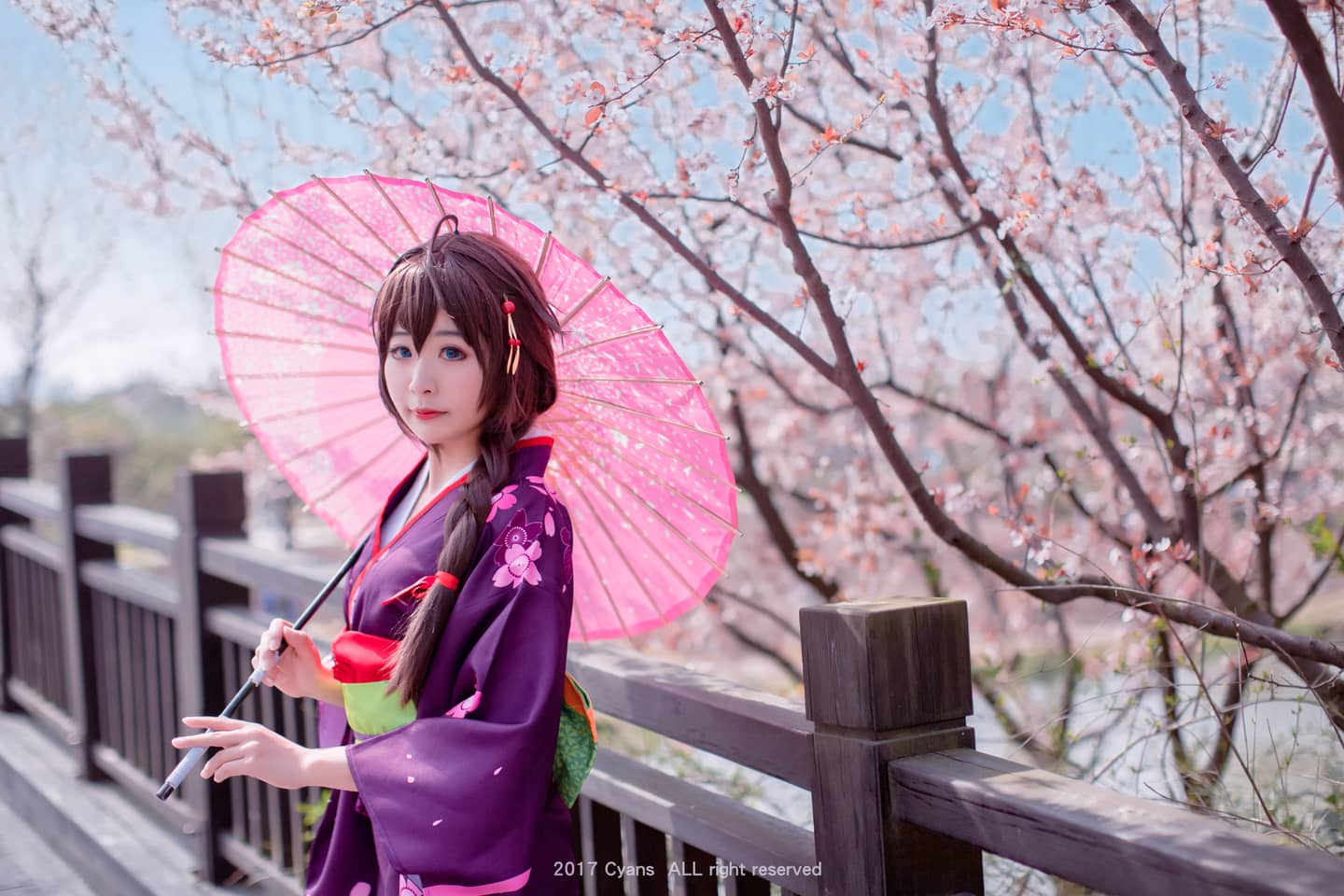 舰娘时雨和服cosplay-萌图百科