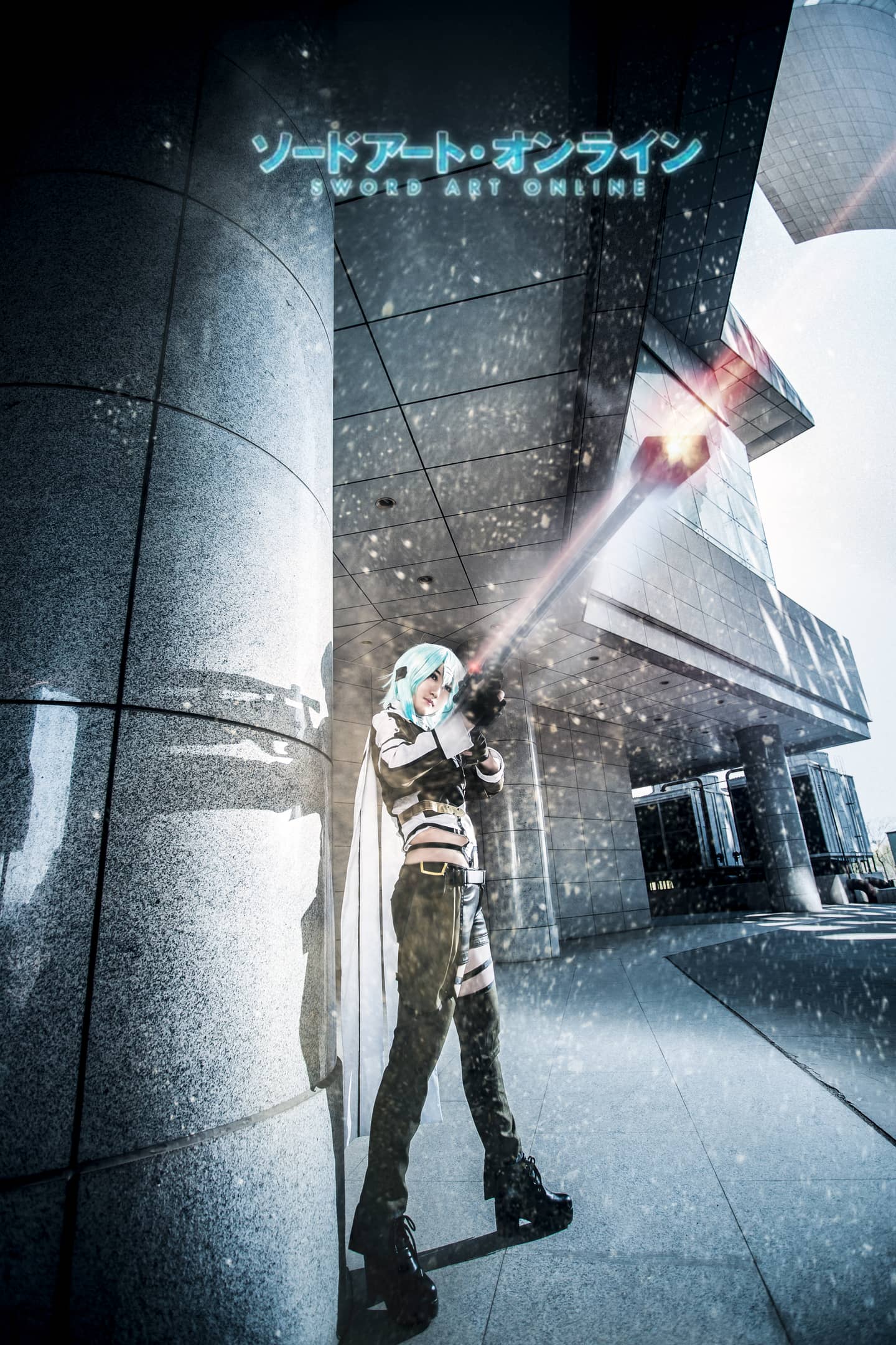 TYA事务所 刀剑神域GGO朝田诗乃 cosplay-萌图百科