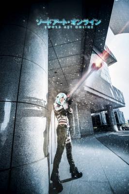 TYA事务所 刀剑神域GGO朝田诗乃 cosplay-萌图百科