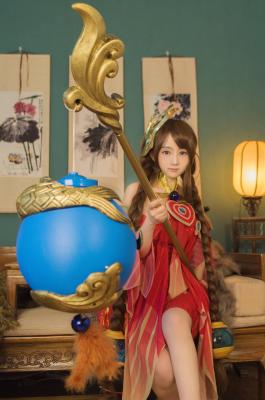 王者荣耀大乔COSPLAY-萌图百科