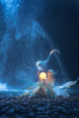 《王者荣耀》西施·游龙清影cosplay-萌图百科
