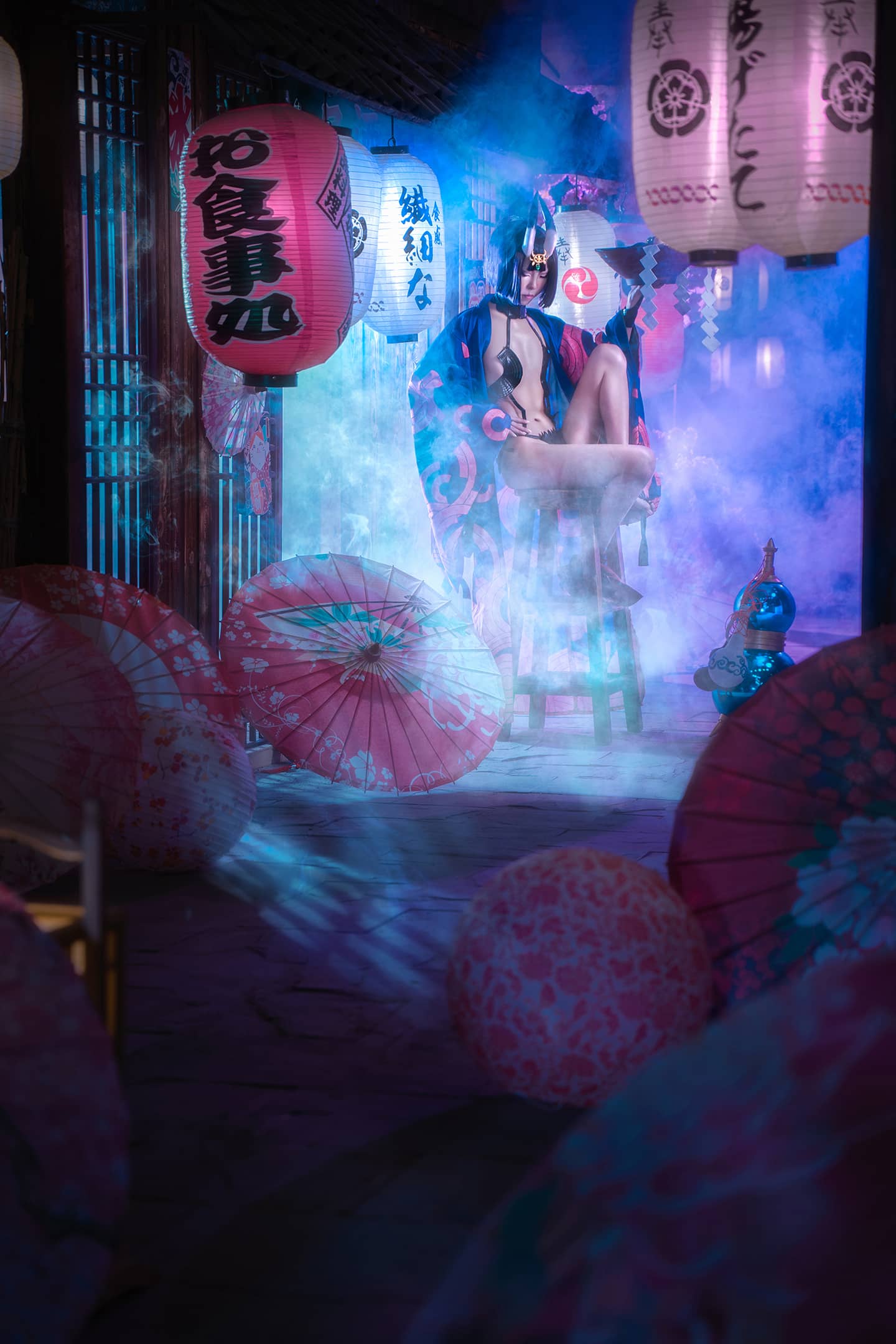Fate/Grand Order酒吞童子cosplay-萌图百科