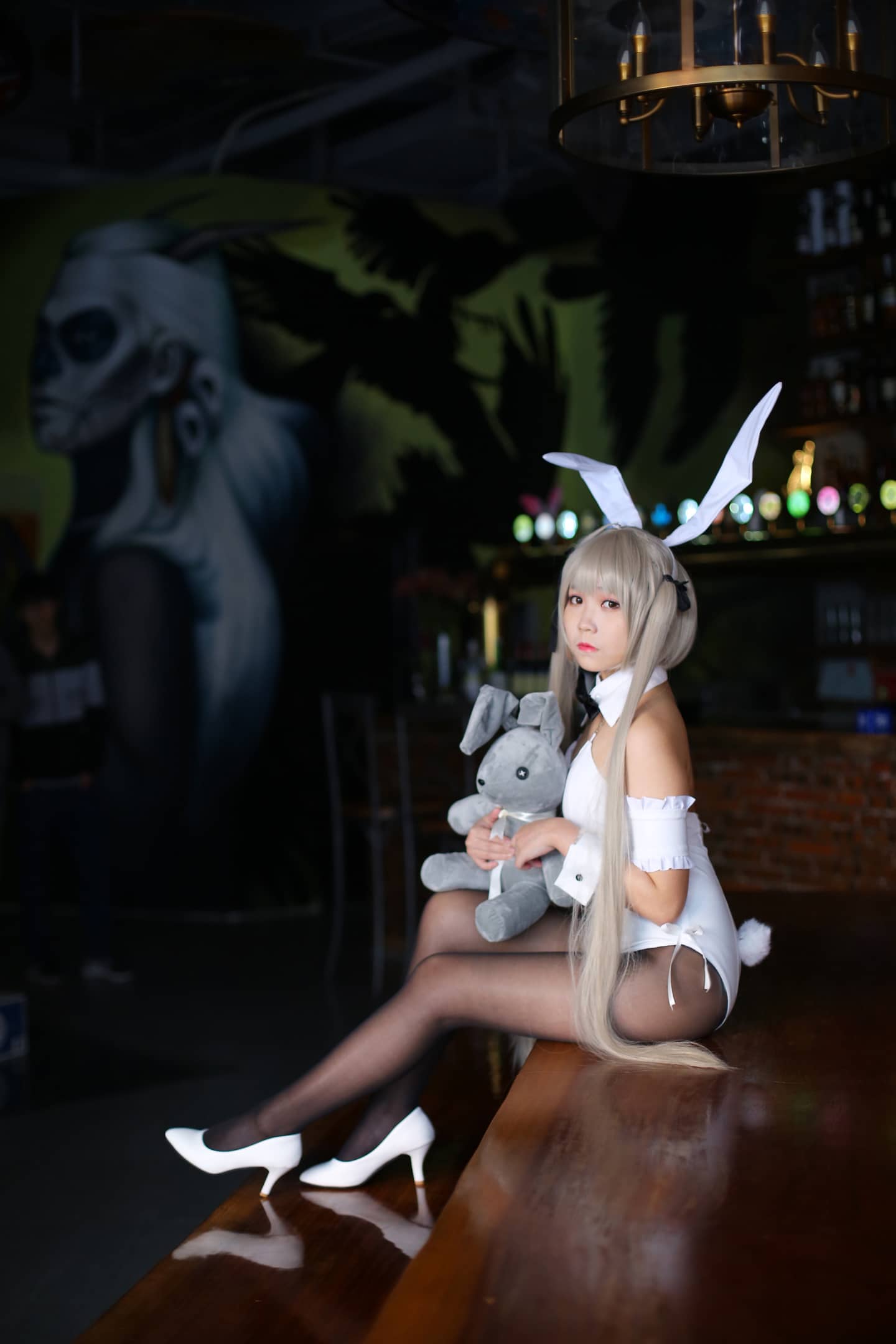 缘之空穹妹兔女郎cosplay-萌图百科