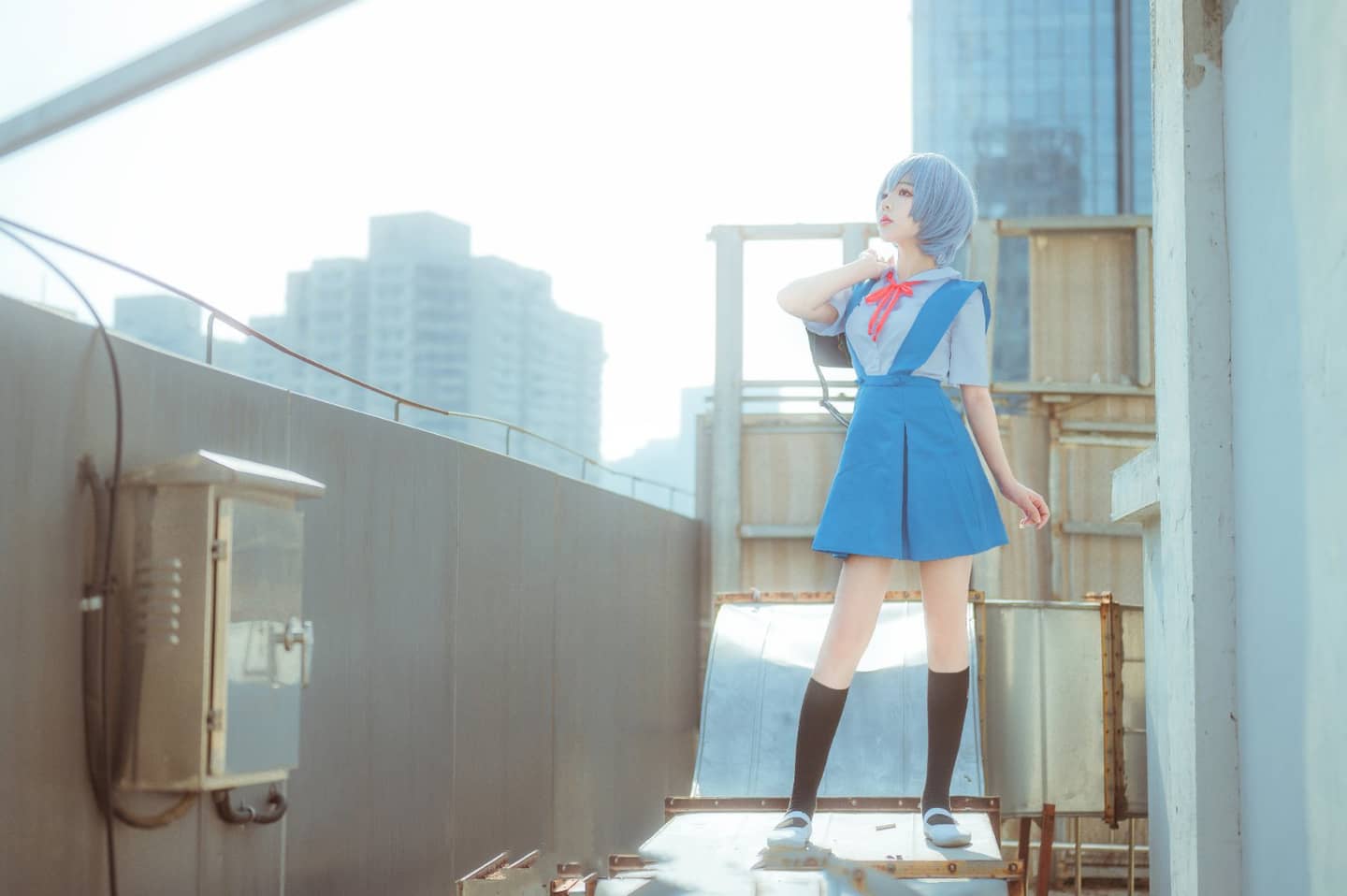 《新世纪福音战士》绫波丽cosplay-萌图百科