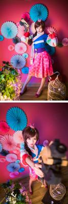 TYA事务所 Dva爱你哟~cosplay-萌图百科