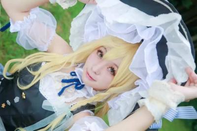 东方project雾雨魔理沙cosplay-萌图百科