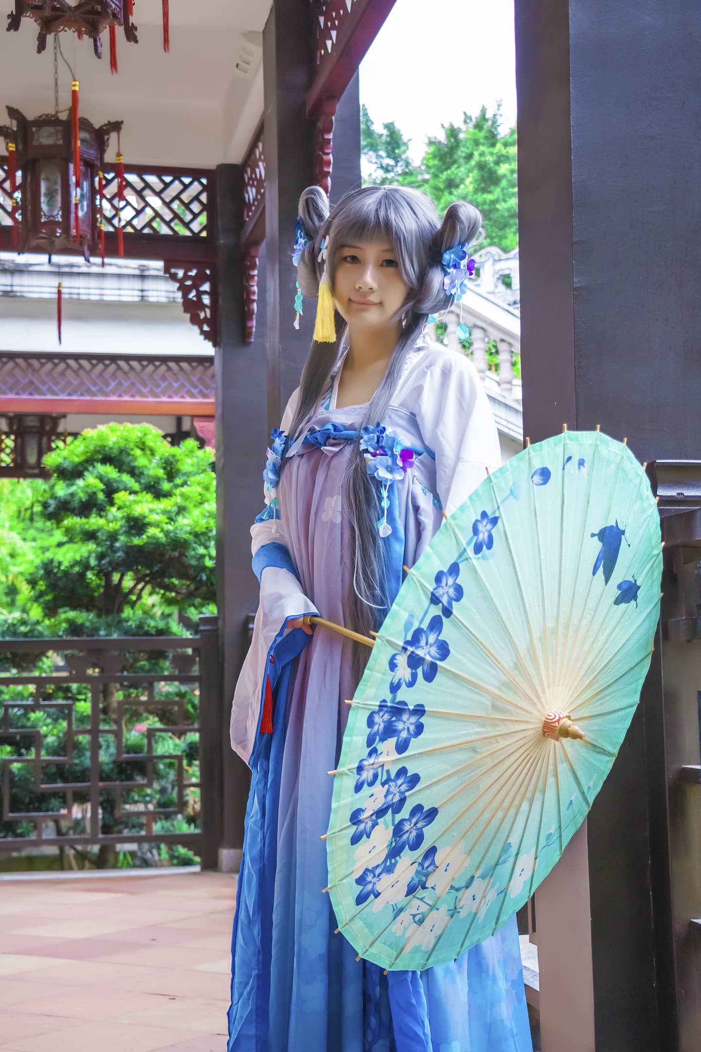 VOCALOID洛天依 花辰月夕Cosplay-萌图百科