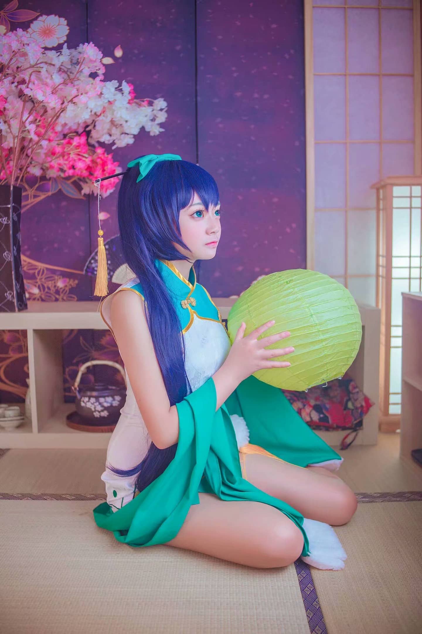阴阳师―莹草旗袍cosplay-萌图百科