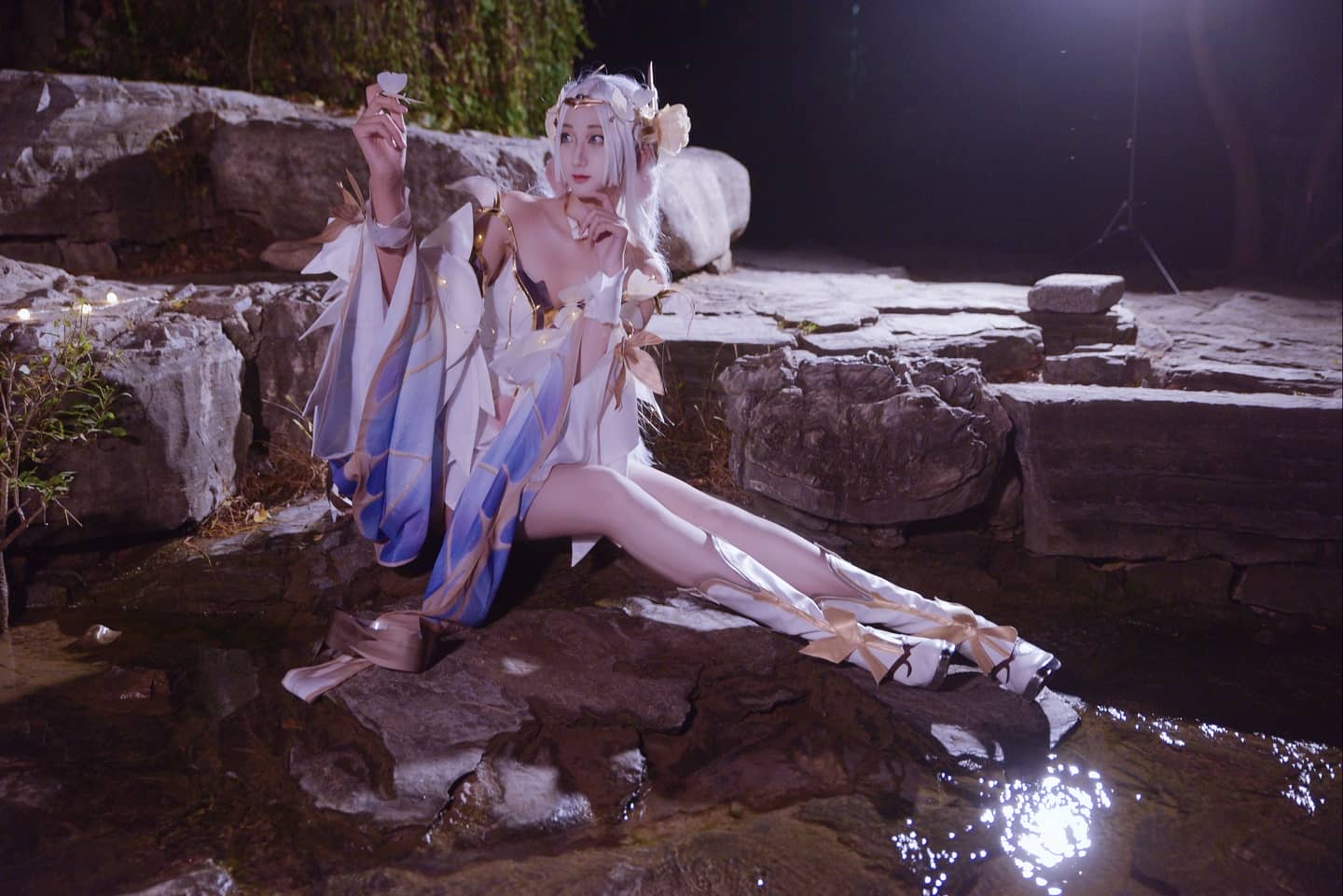 金色仲夏夜之梦 貂蝉cos 王者荣耀-萌图百科