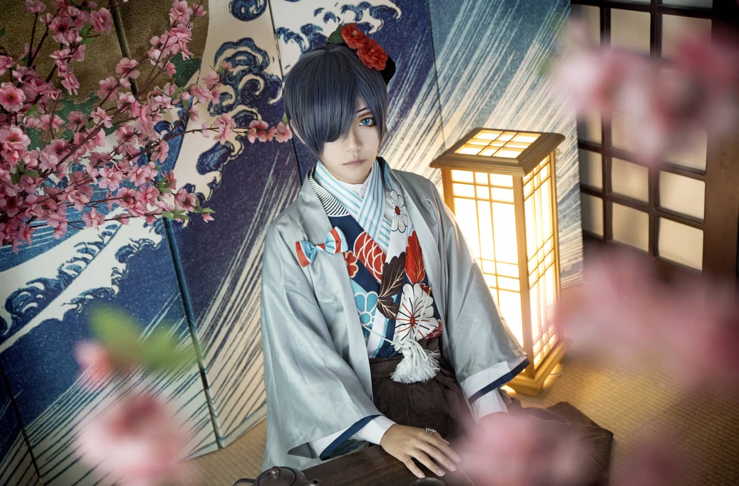 黑执事梦100联动夏尔幽喜茶屋cosplay-萌图百科