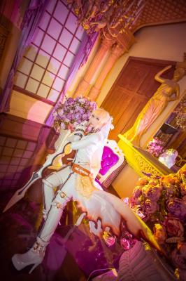Fate/Grand Order 尼禄花嫁cosplay-萌图百科