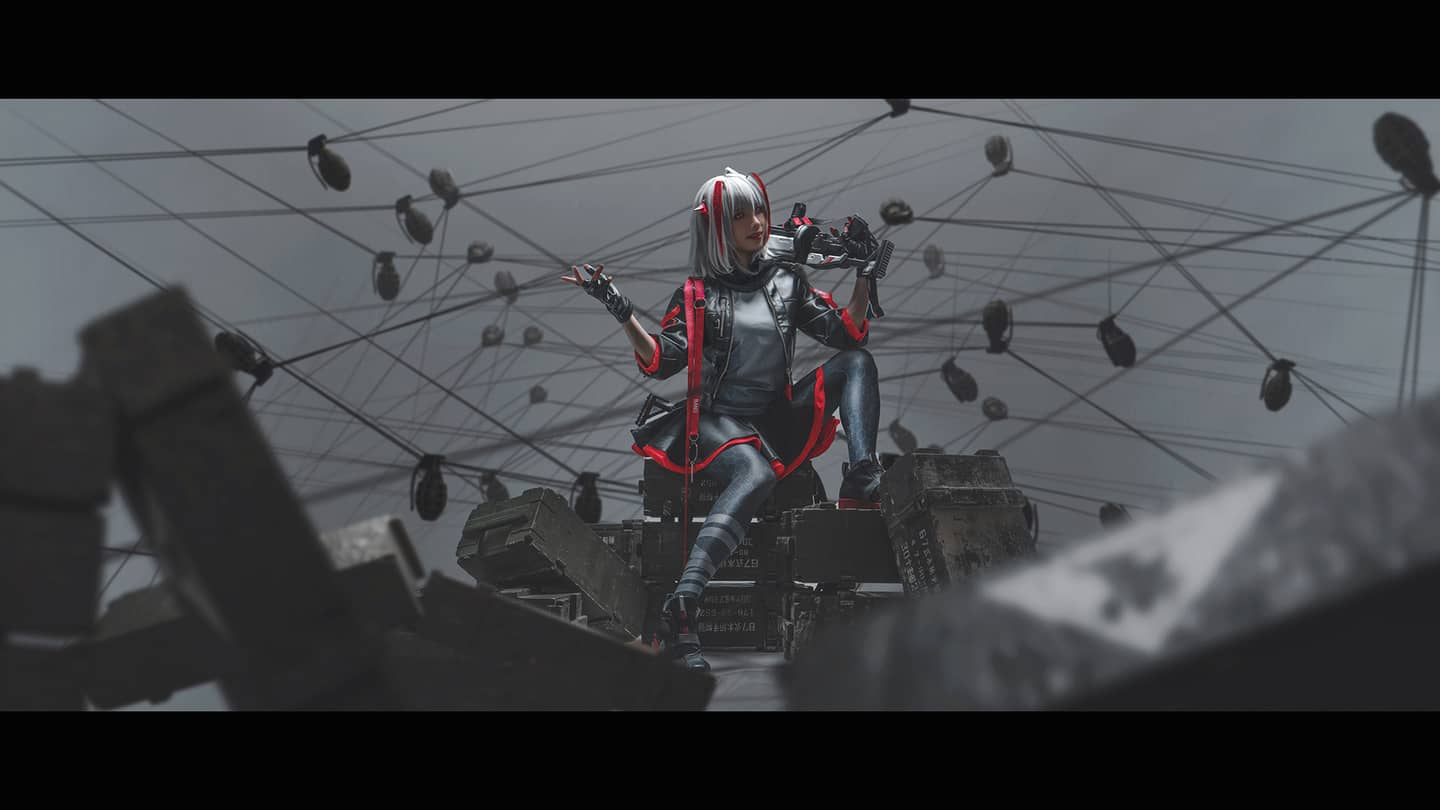 《明日方舟》W cosplay-萌图百科