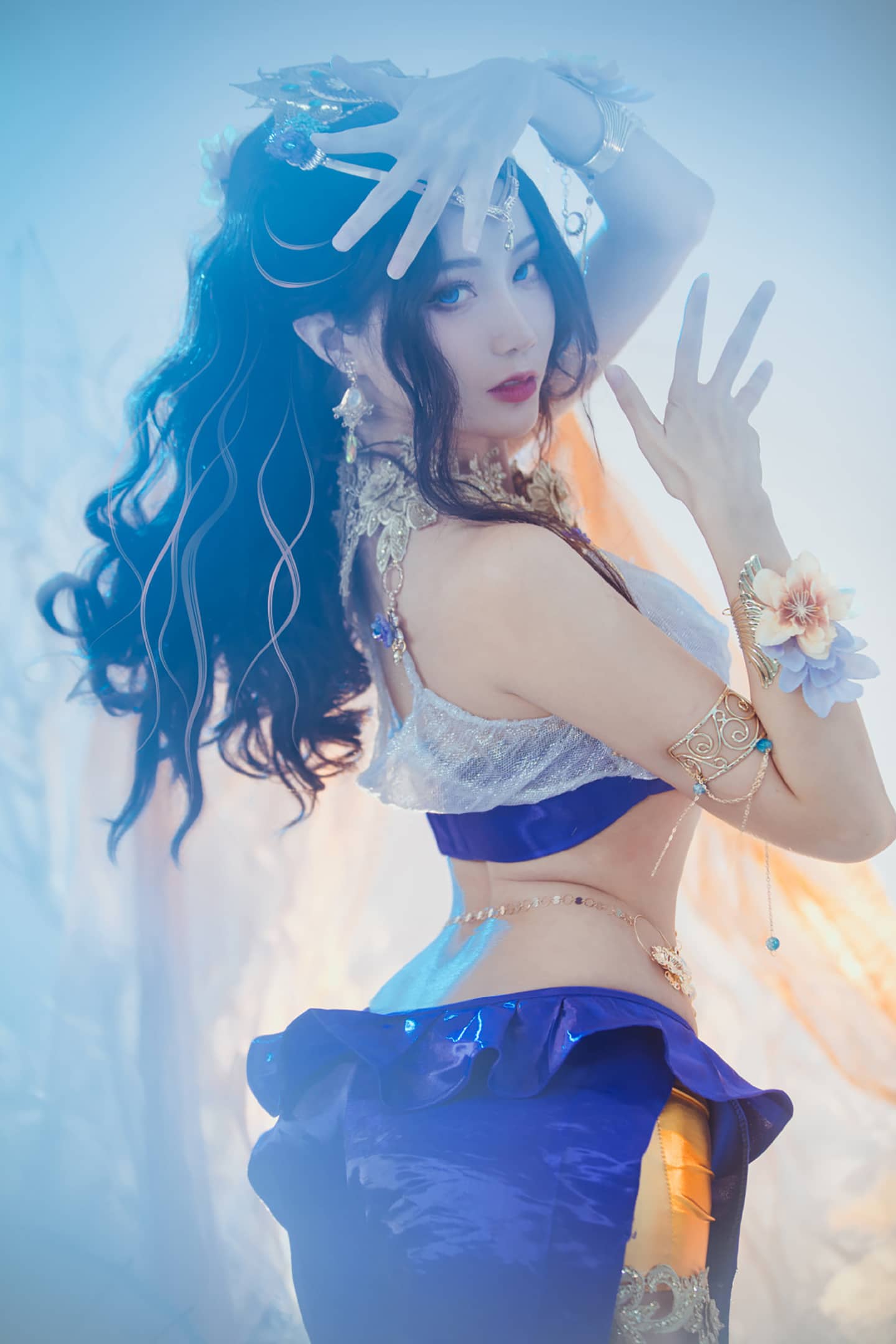 《永劫无间》迦南花无痕cosplay-萌图百科