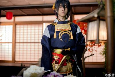 刀剑乱舞三日月宗近cosplay-萌图百科