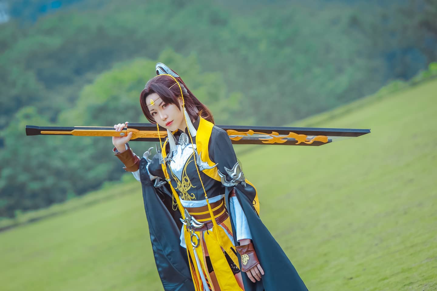 剑网三—–藏剑儒风二小姐cosplay-萌图百科