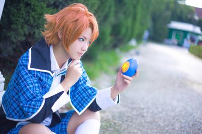 守护甜心 空海x弥耶cosplay-萌图百科