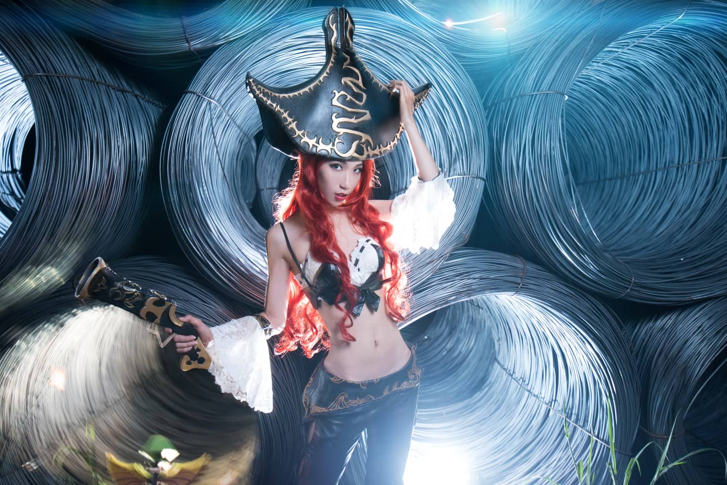 英雄联盟赏金猎人厄运小姐cosplay-萌图百科