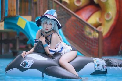明日方舟 斯卡蒂cosplay-萌图百科