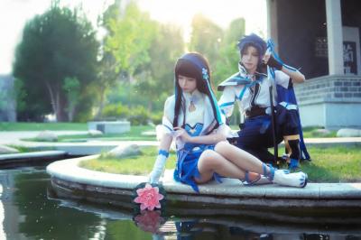 《王者荣耀》西施&东方曜cosplay-萌图百科