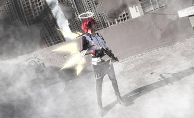 明日方舟能天使cosplay-萌图百科
