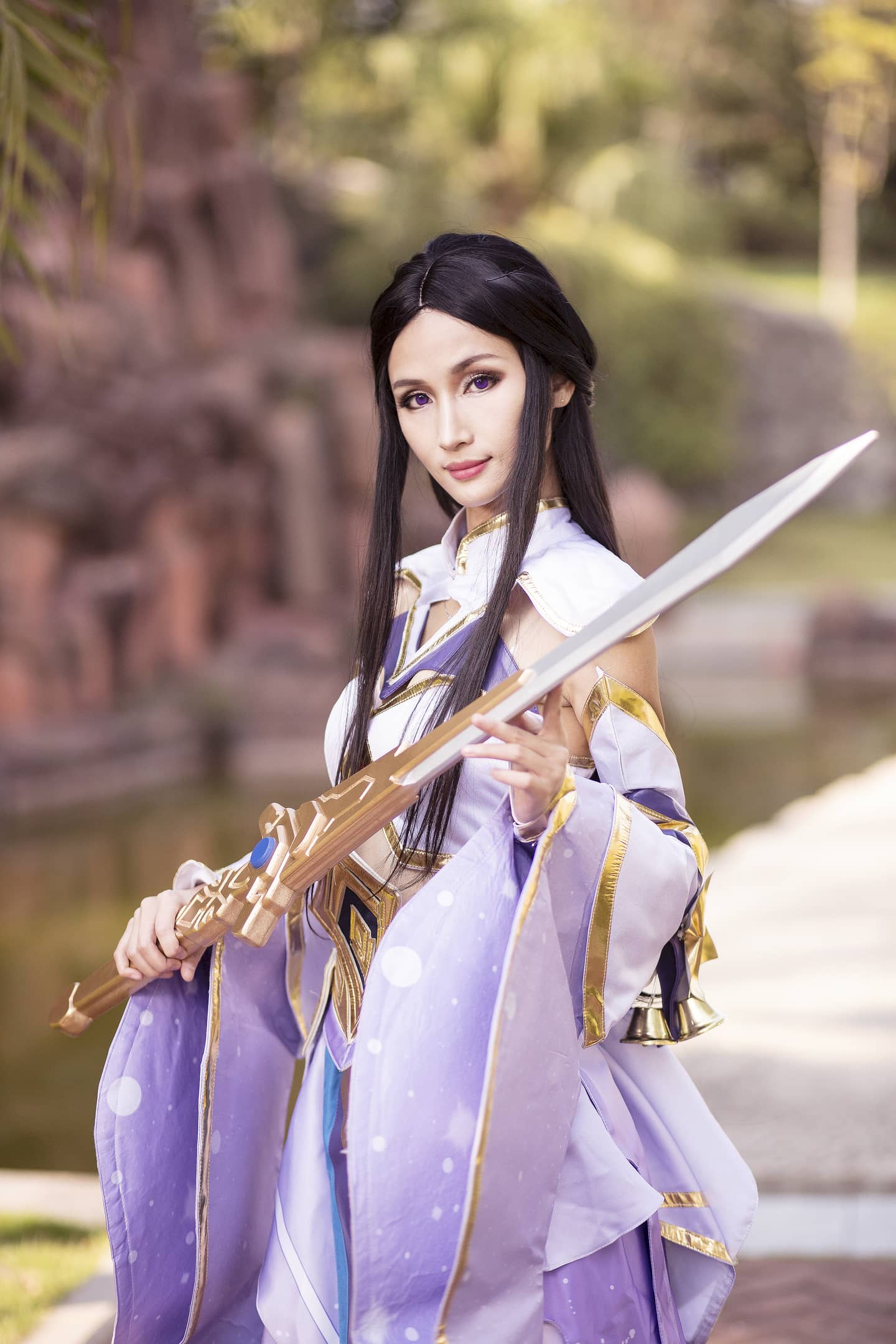 王者荣耀 露娜 紫霞仙子cosplay-萌图百科