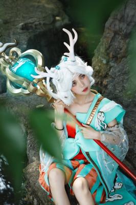 王者荣耀瑶遇见神鹿cosplay-萌图百科
