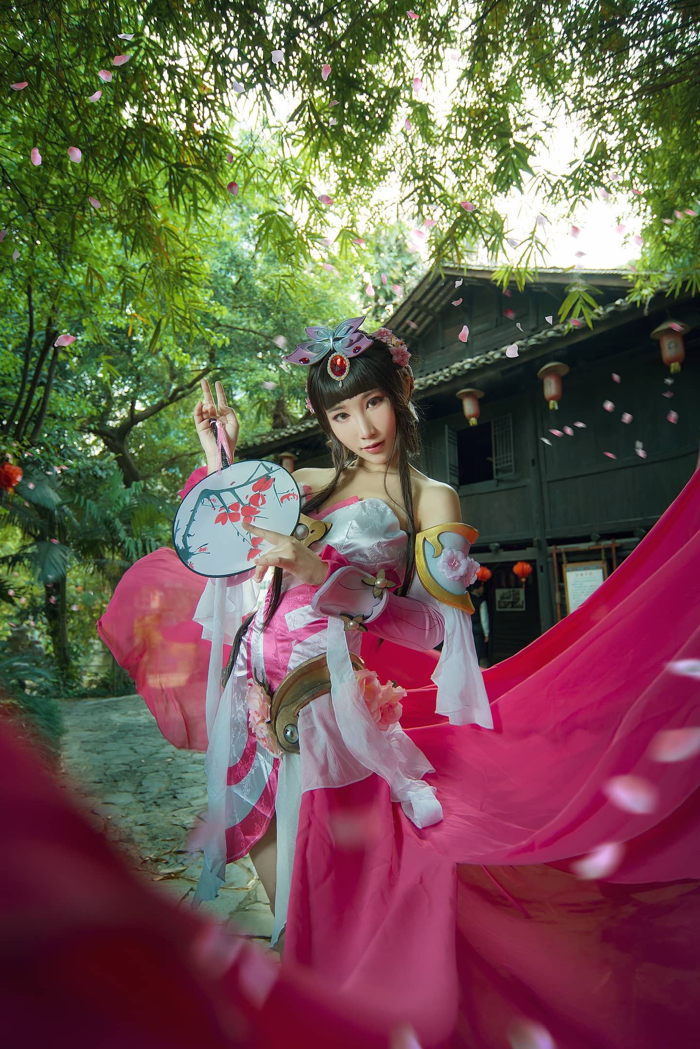 王者荣耀游园惊梦甄姬cosplay-萌图百科