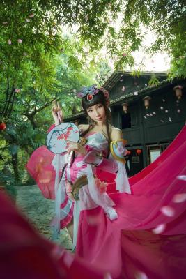 王者荣耀游园惊梦甄姬cosplay-萌图百科