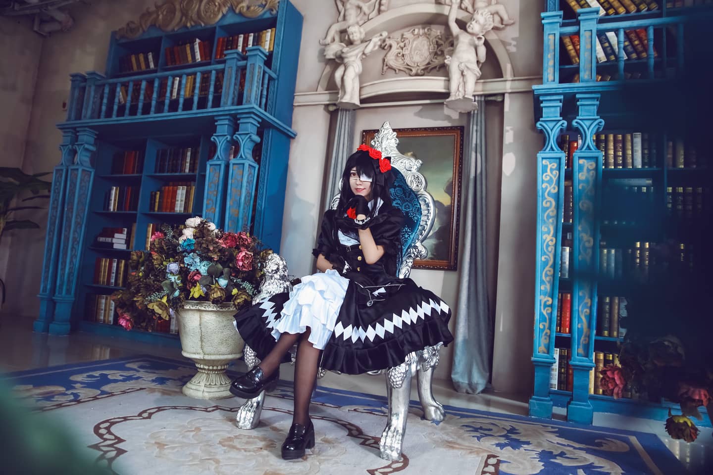 约会大作战  时崎狂三cosplay-萌图百科