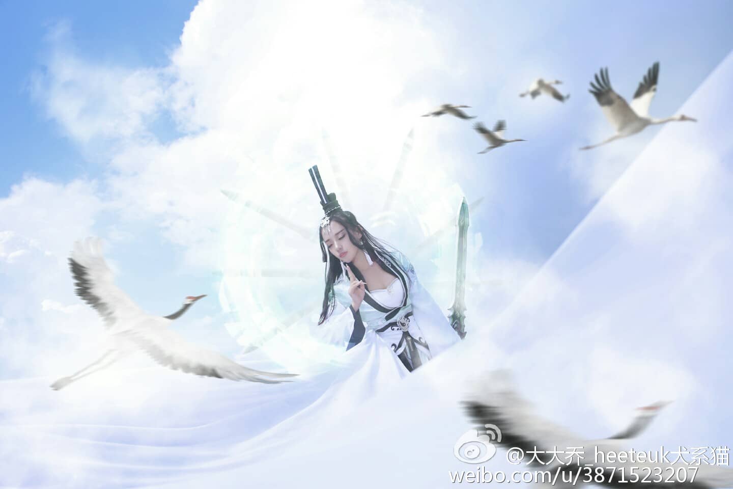 剑侠情缘三破军道姑cosplay-萌图百科