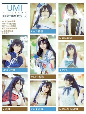 Love Live!海未全员Cosplay-萌图百科