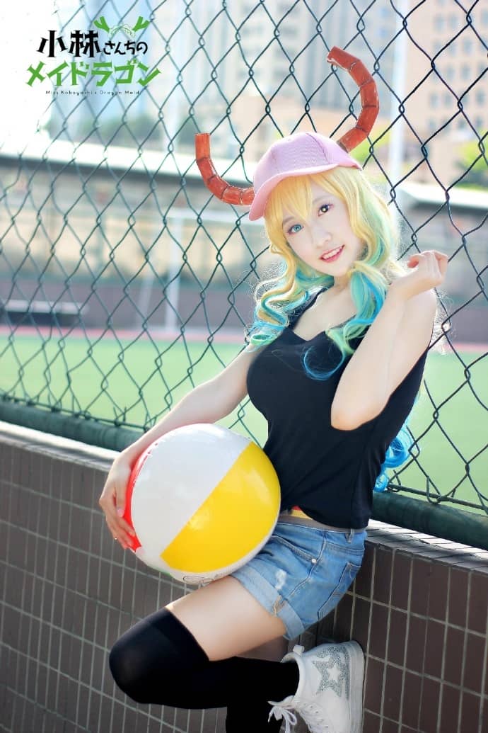 【小林家的龙女仆】露科亚cosplay-萌图百科