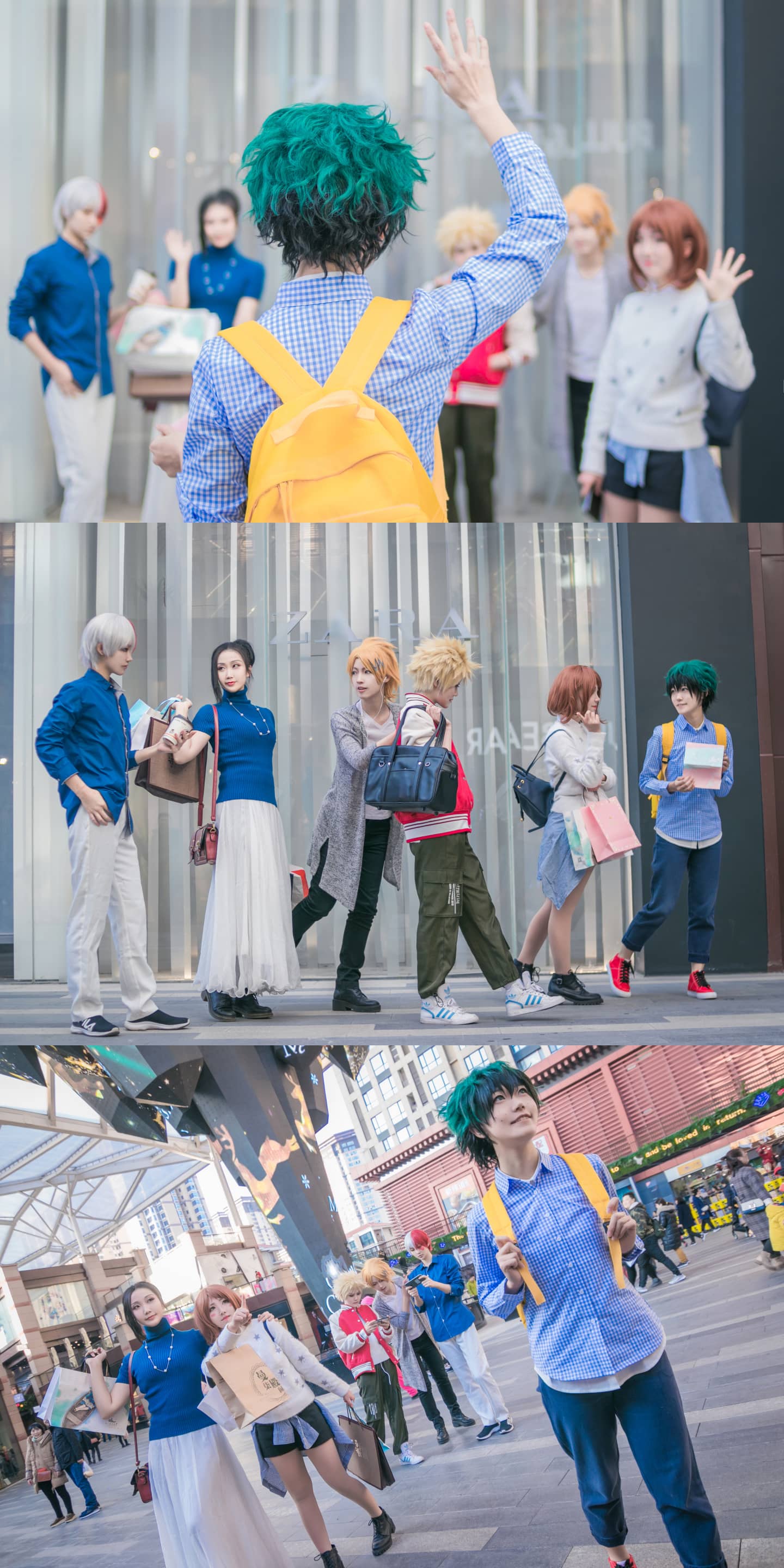 我的英雄学院 A班常服cosplay-萌图百科