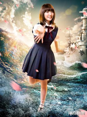 花泽香菜本尊的钢铁少女Cosplay-萌图百科